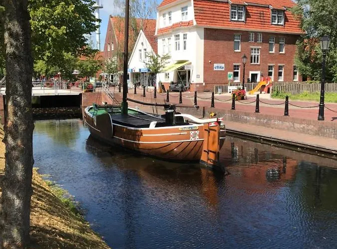아파트 Fehn Appartement - Stay Apartment In Papenburg - Nahe Zentrum, Kueche, Parkplatz & Highspeed Wlan 파펜부르크