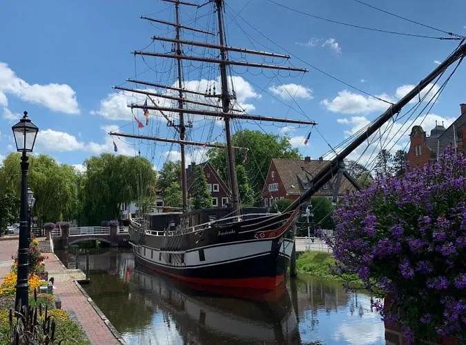 Fehn Appartement - Stay Apartment In Papenburg - Nahe Zentrum, Kueche, Parkplatz & Highspeed Wlan
