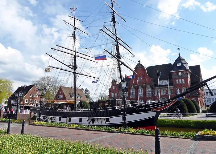 Fehn Appartement - Stay Apartment In Papenburg - Nahe Zentrum, Kueche, Parkplatz & Highspeed Wlan 아파트 파펜부르크